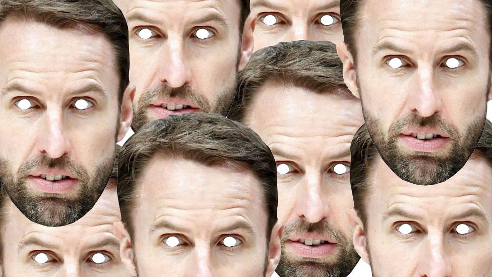 Gareth Southgate masks