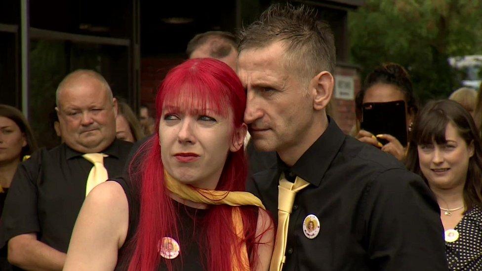 Melody Driscoll's parents