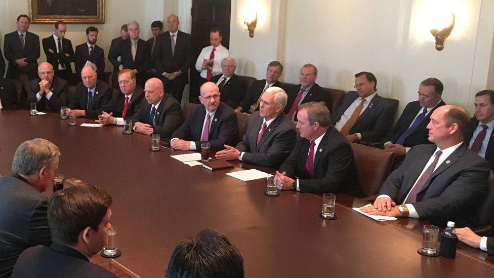 Mike Pence and Freedom Caucus