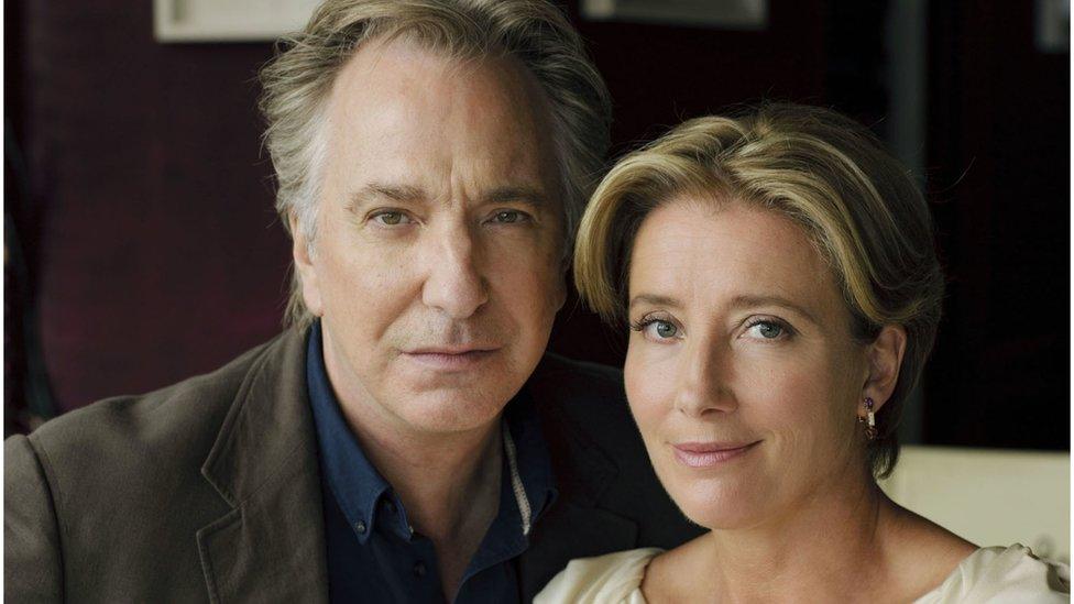 Alan Rickman and Emma Thompson