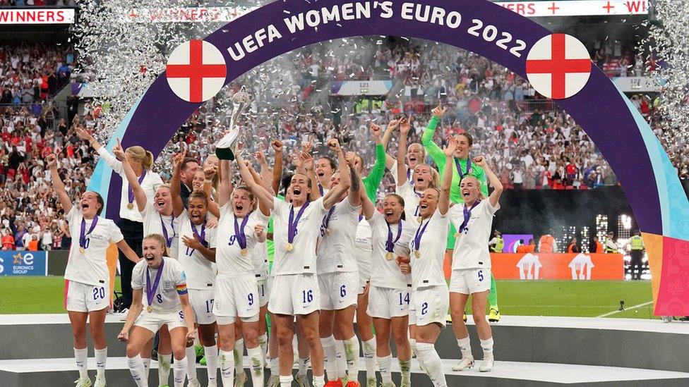 England women win the Euros