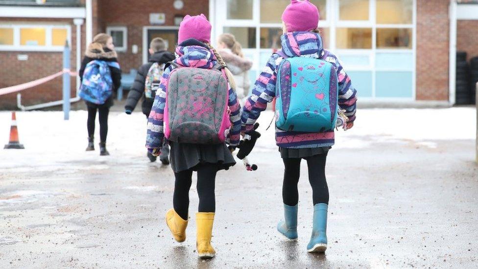 Nursery school children