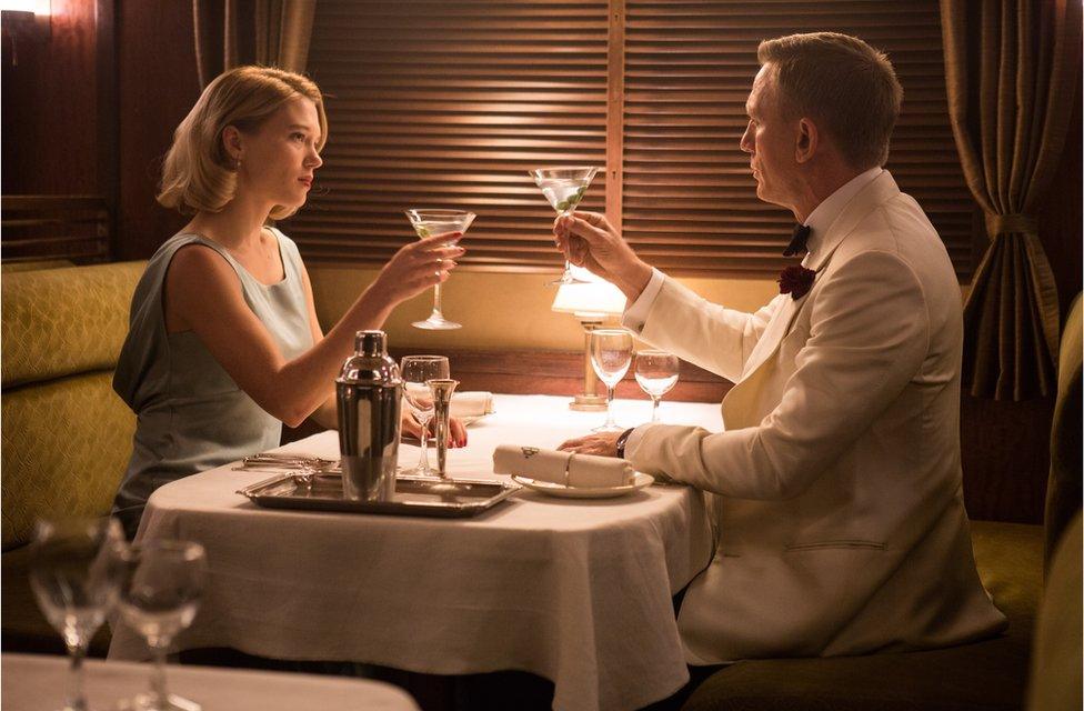 Lea Seydoux and Daniel Craig