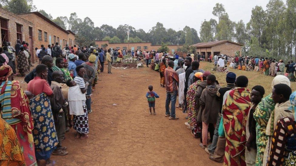 voters in ngozi province