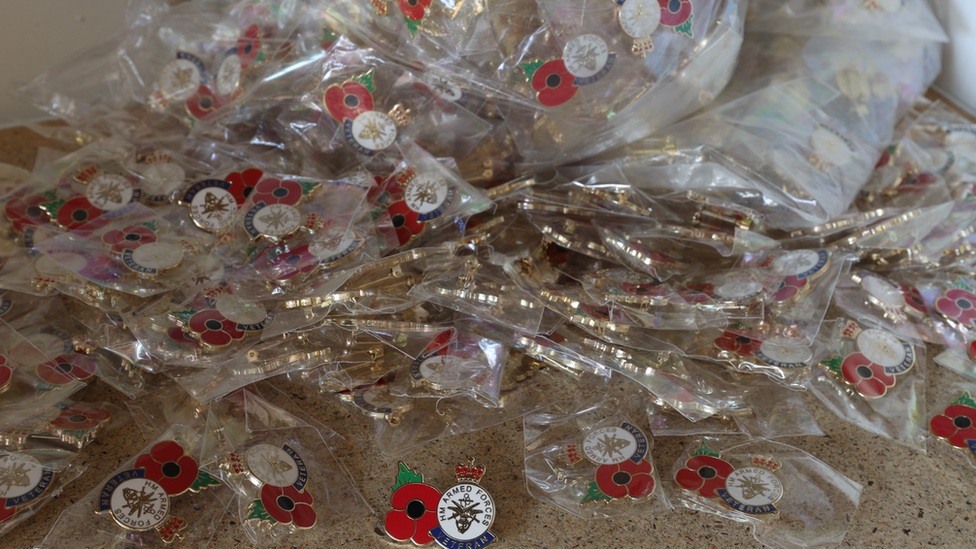 Poppy badges