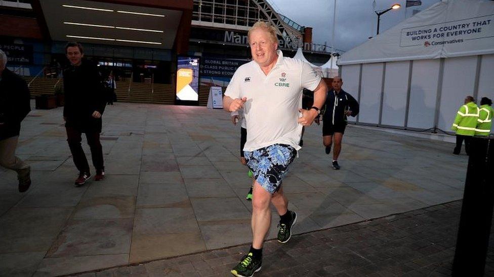 Foreign Secretary Boris Johnson