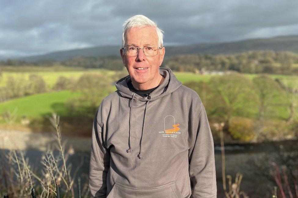 Kirkby Lonsdale Town Council chairman Mike Burchnall