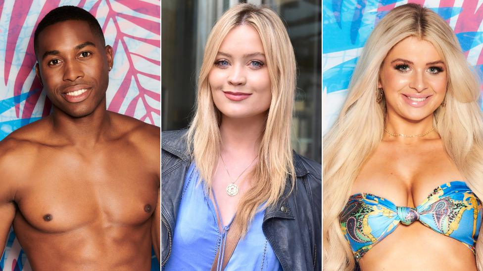 Aaron Francis, Laura Whitmore and Liberty Poole