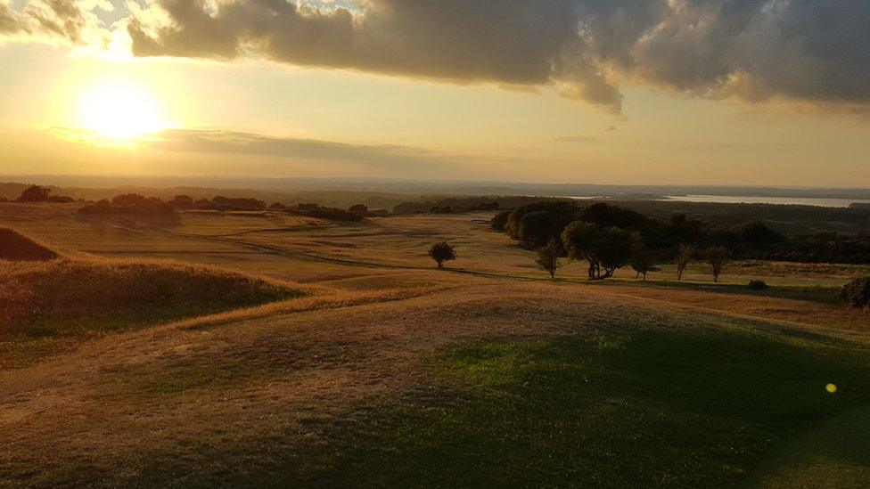 THURSDAY - Isle of Purbeck Golf course, near Swanage