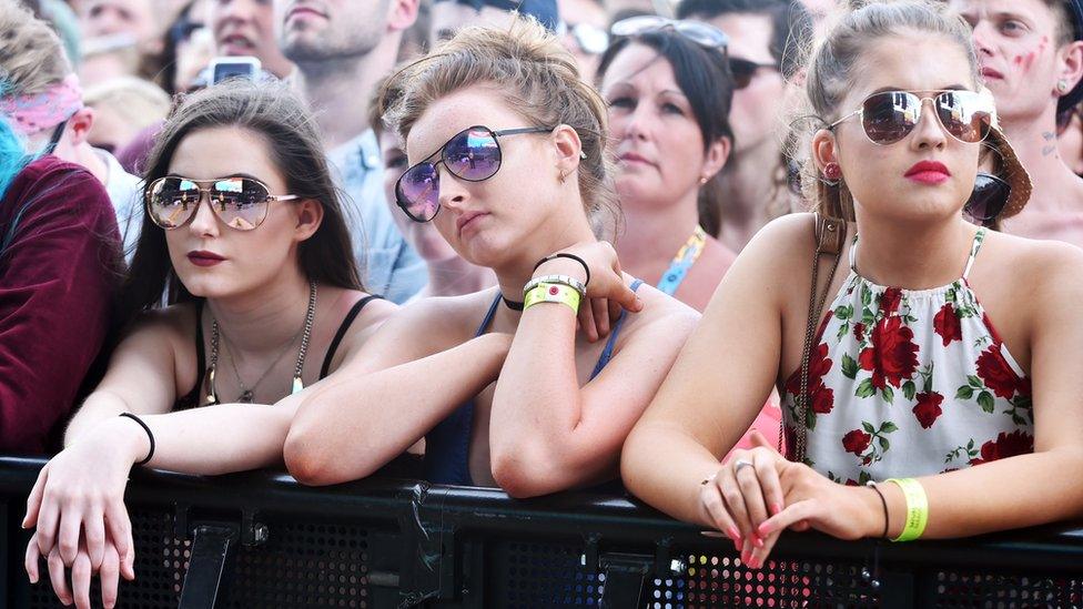 Crowd at Radio 1's Big Weekend in Hull