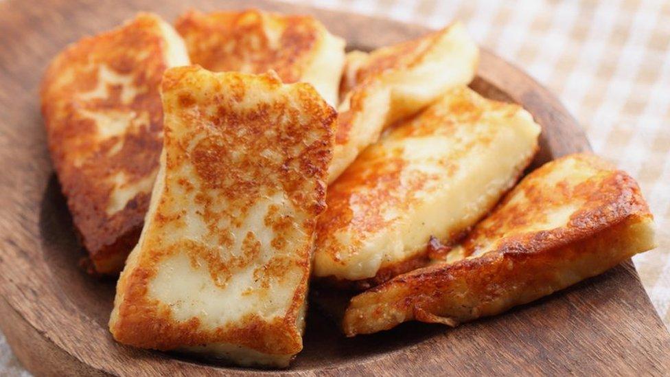 Halloumi.