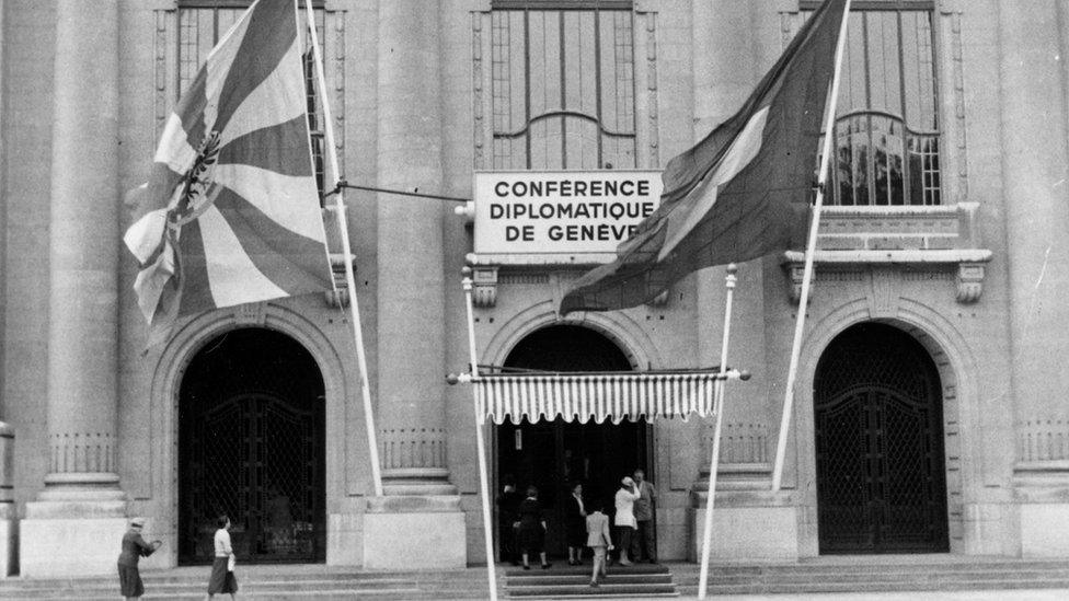 Building where the Geneva Convention was signed