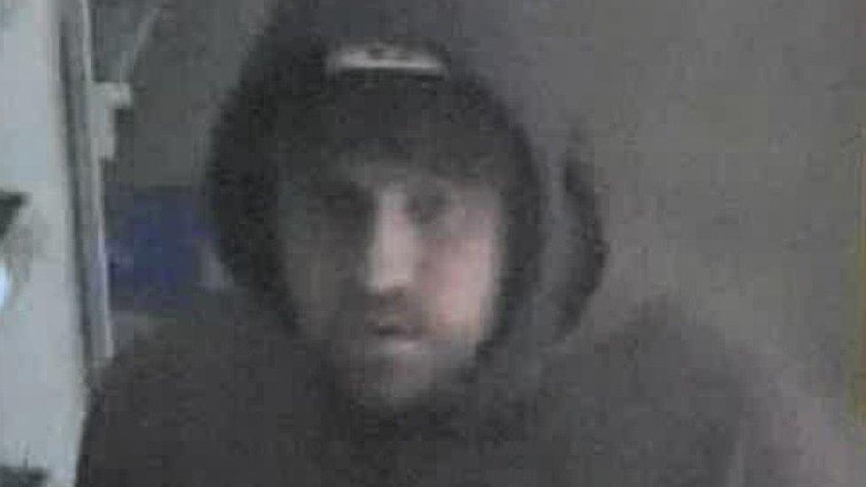 CCTV image of man police want to trace