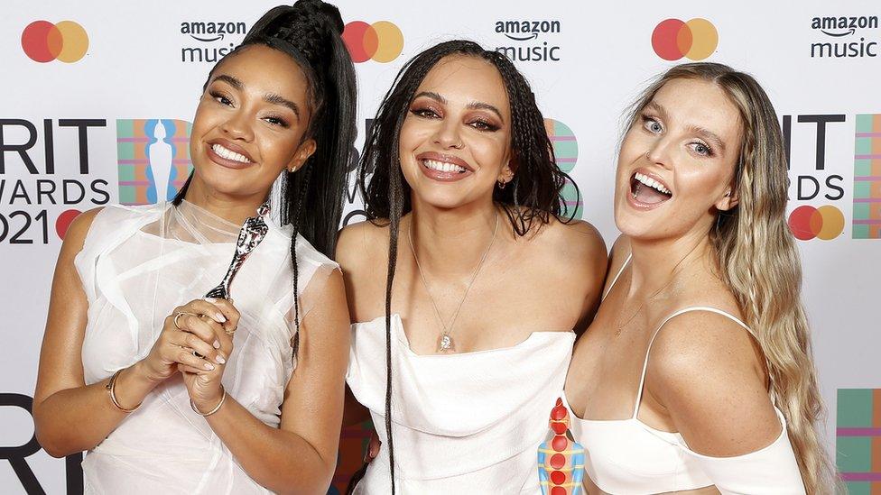 little mix at the 2021 brit awards