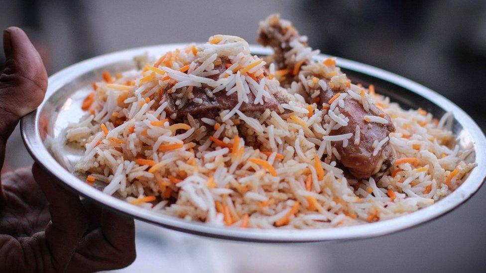 Chicken biryani