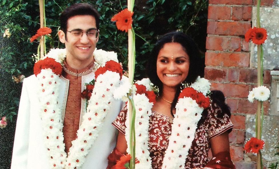 Sharmini's wedding day