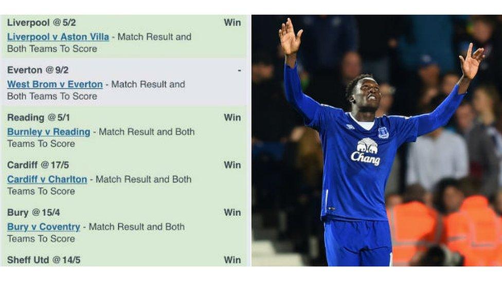 Betting slip