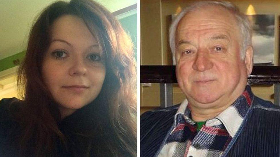 Yulia Skripal and Sergei Skripal