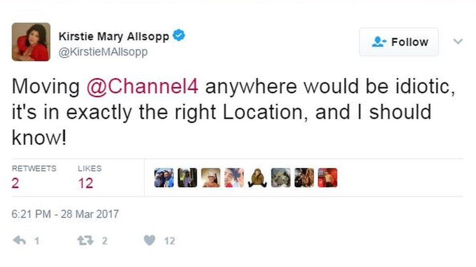 Kirstie Allsopp tweet