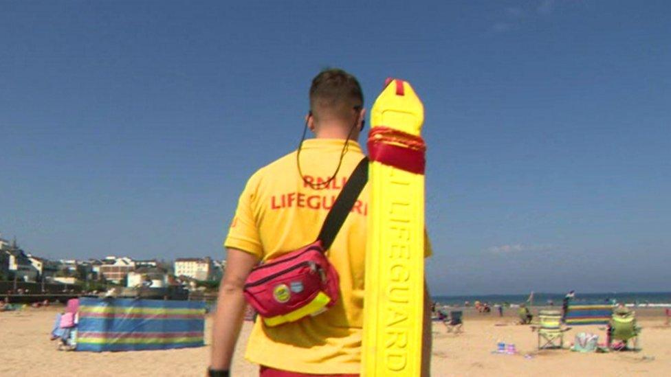 RNLI lifeguard