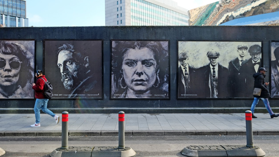 Peaky Blinders mural