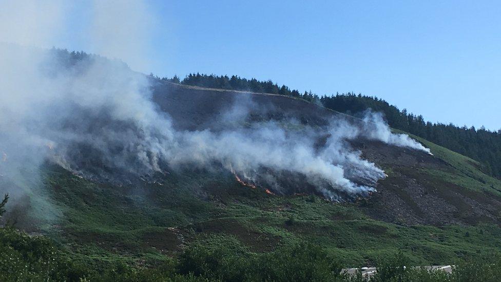 Maerdy fire