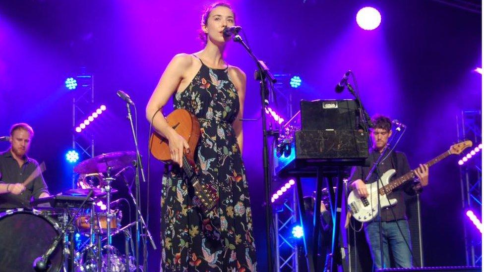 Lisa Hannigan at Cambridge Folk Festival