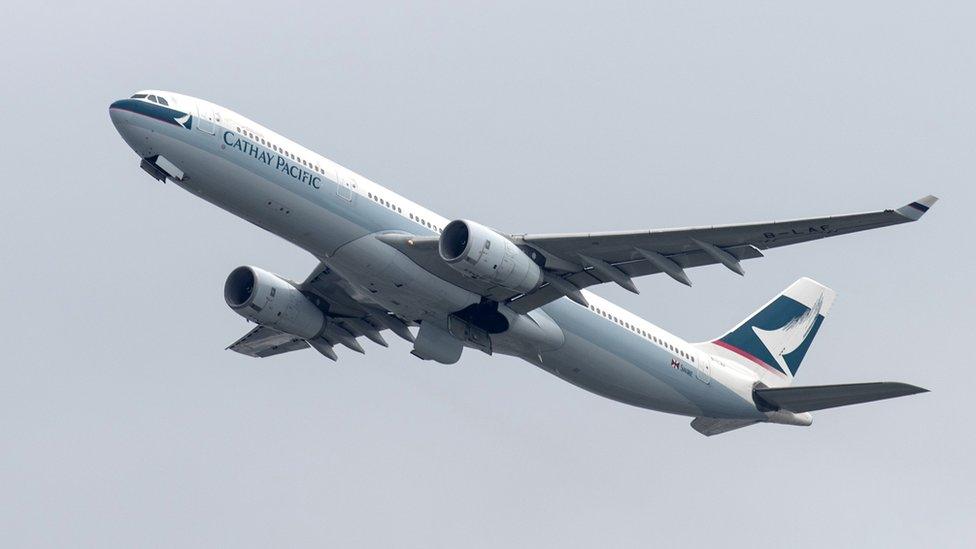 Cathay Pacific aircraft