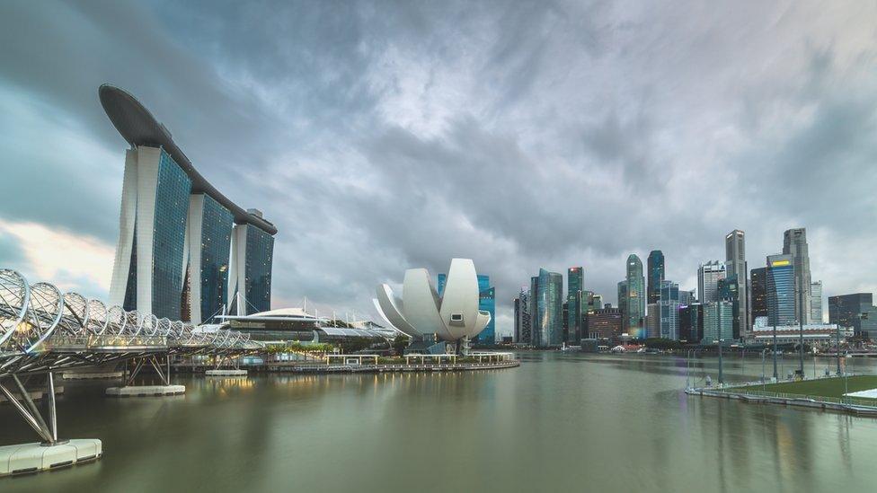 Singapore skyline