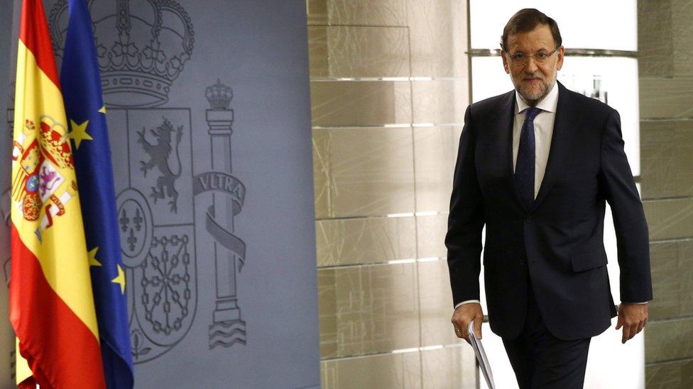 Spanish PM Mariano Rajoy (28 Sept)