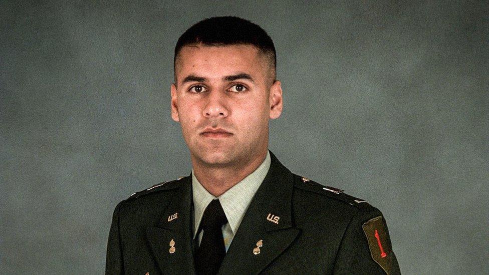 Khan was posthumously awarded the Purple Heart and the Bronze Star