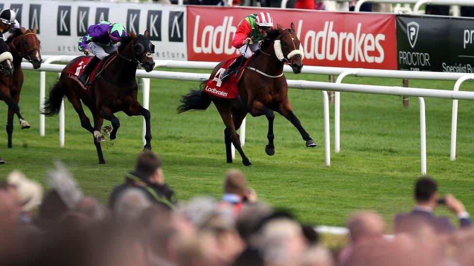 A Ladbrokes-sponsored racing event in Doncaster