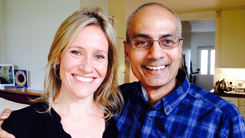 Sophie Raworth and George Alagiah