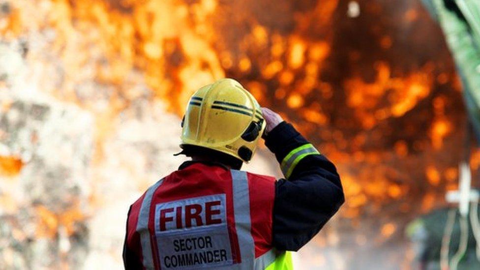 Salford recycling fire