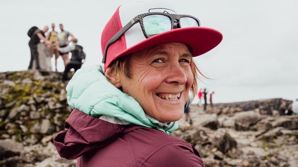 Andrea Mason on Ben Nevis