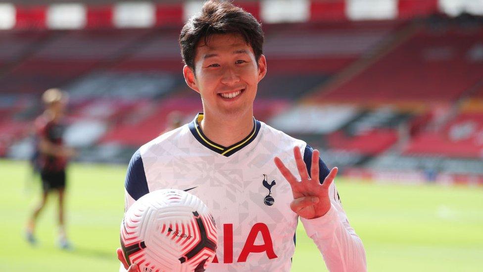 Heung-Min Son of Tottenham Hotspur