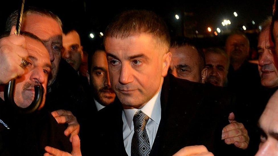 Sedat Peker (C), 10 Mar 14, in Istanbul