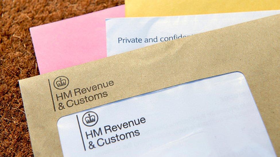 A letter from HMRC