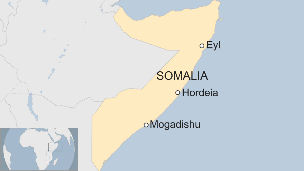 Map of Somalia