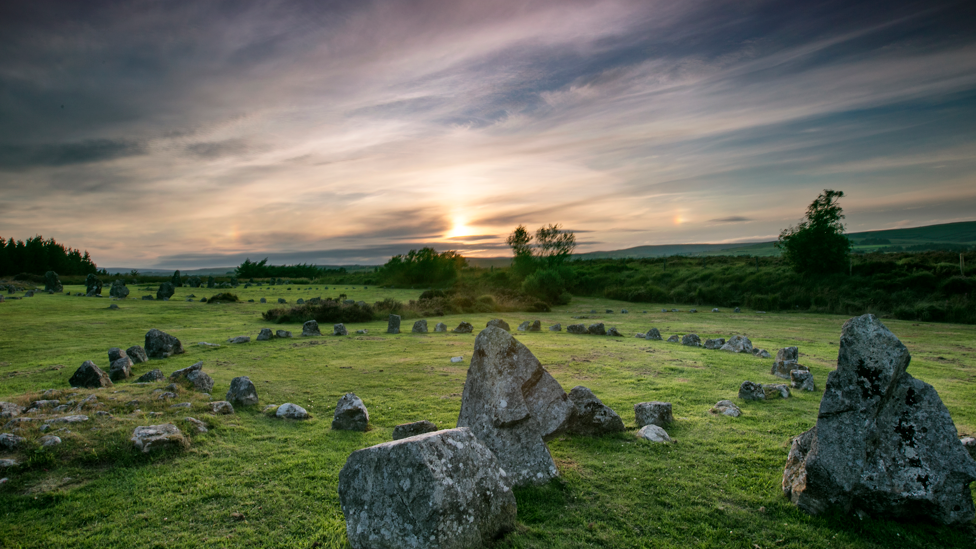 Beaghmore was once a dense woodland before being cleared by Neolithic farmers