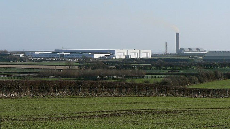 The super hangar in St Athan