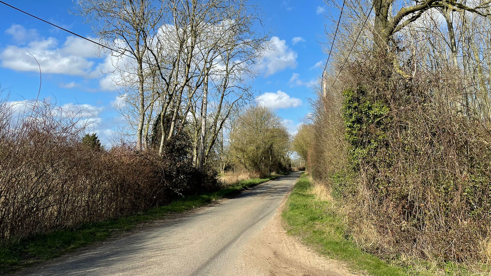 Countryside in Redgrave.