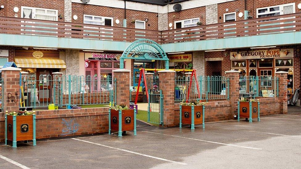 Weatherfield Precinct set