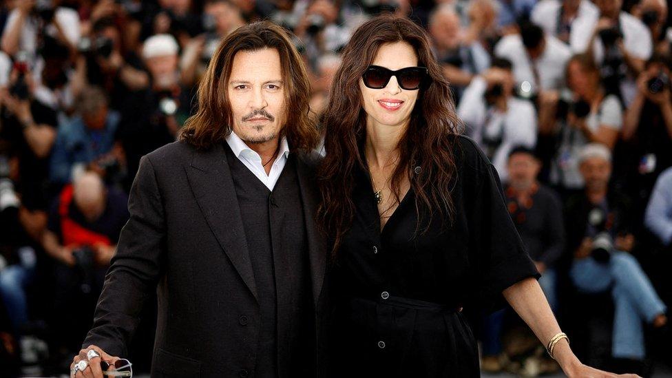 Depp alongside Jeanne du Barry actor and director Maïwenn