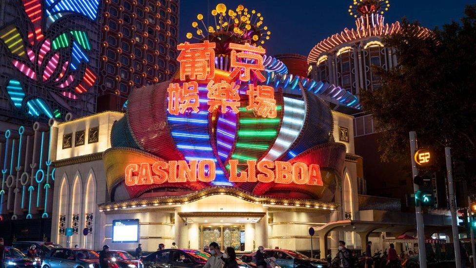 Casino Lisboa in Macau, China