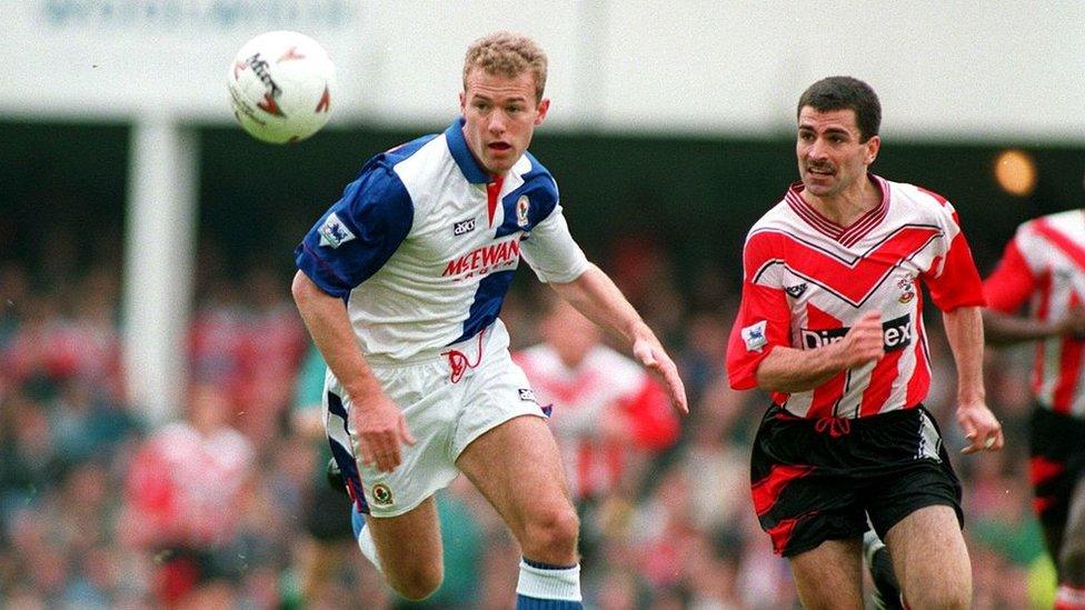 Francis Benali and Alan Shearer