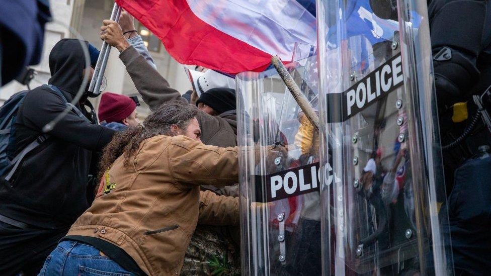 Riot at the Capitol