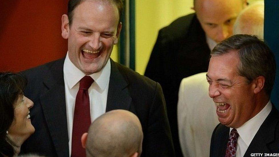 Douglas Carswell and Nigel Farage