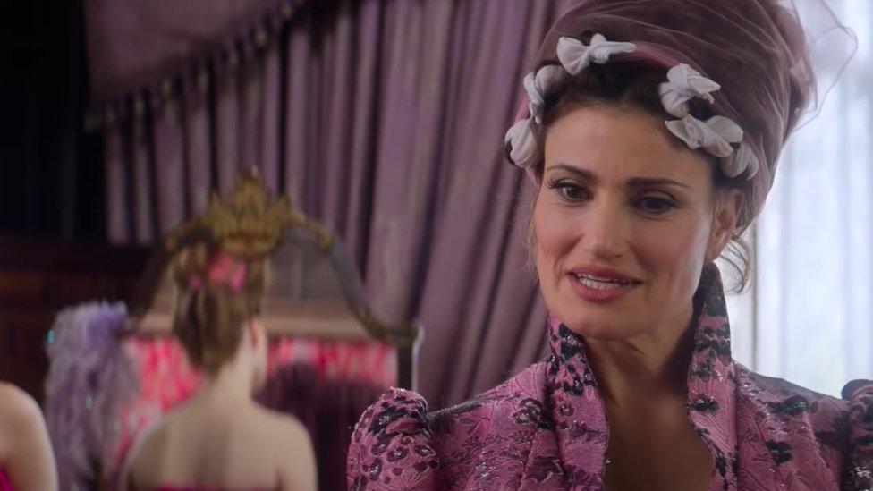 Frozen star Idina Menzel plays the evil step-mother