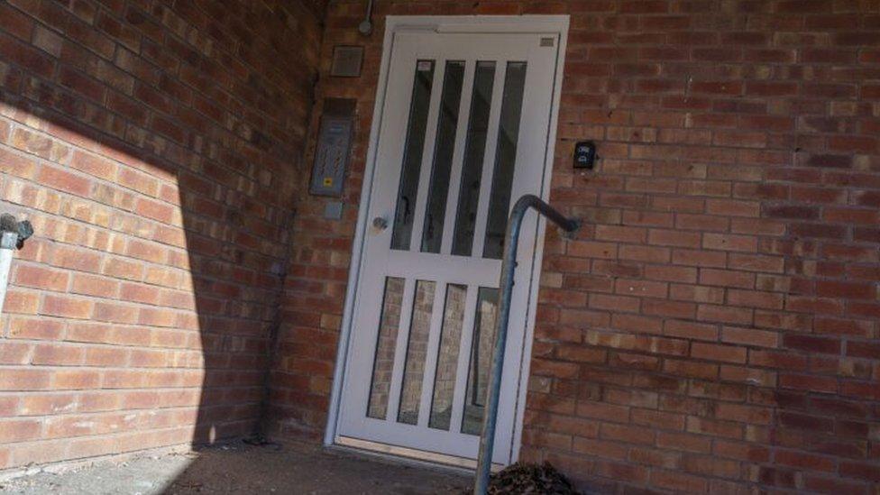 New door on the Hemmingwell estate, Wellingborough